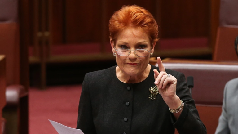 Pauline Hanson the scapegoat for freedom of speech hypocrisy